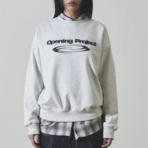 Opening Project Gray Crewneck Sweatshirt Size Small